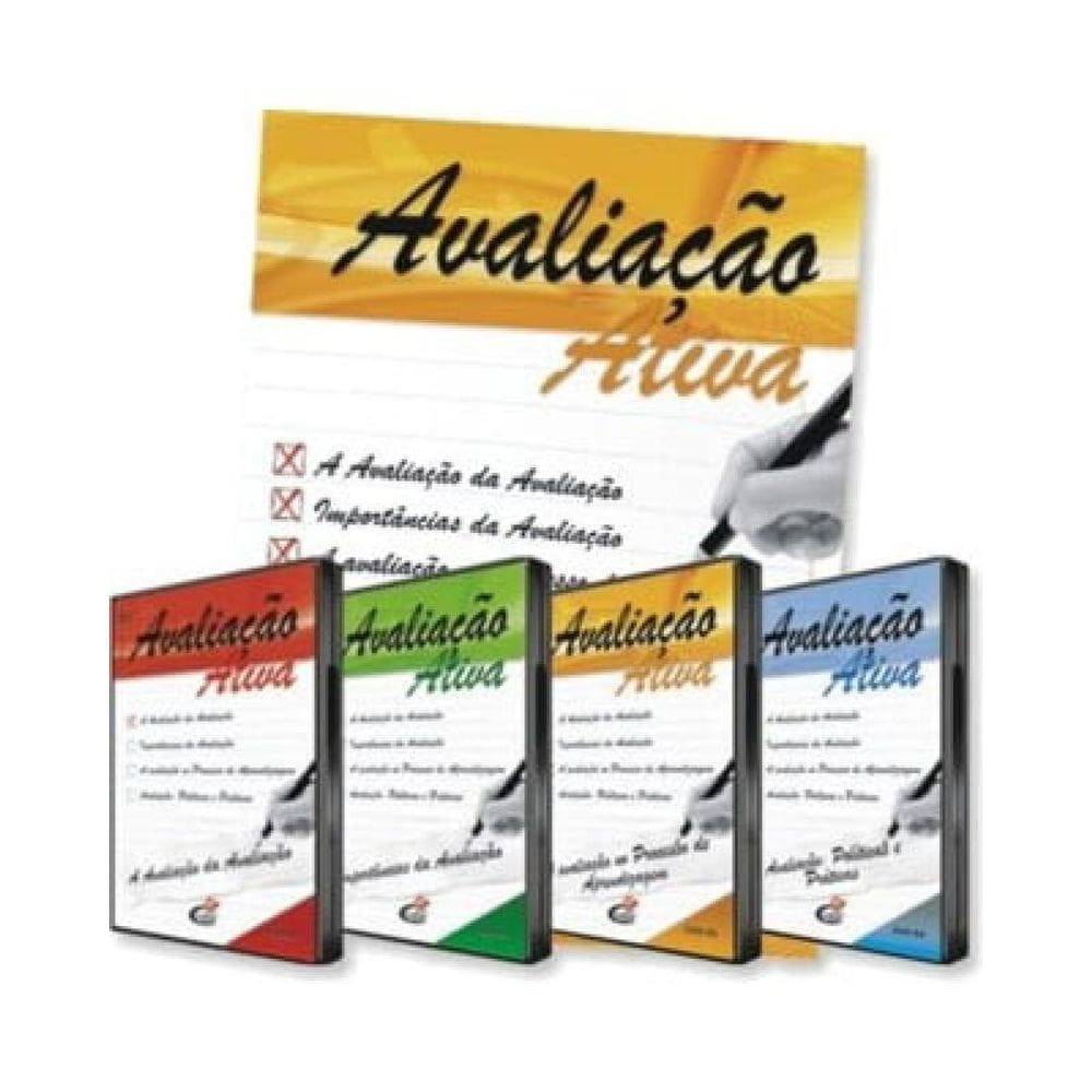 Dvds Avaliação Ativa Editora Cedic Pedagógicos