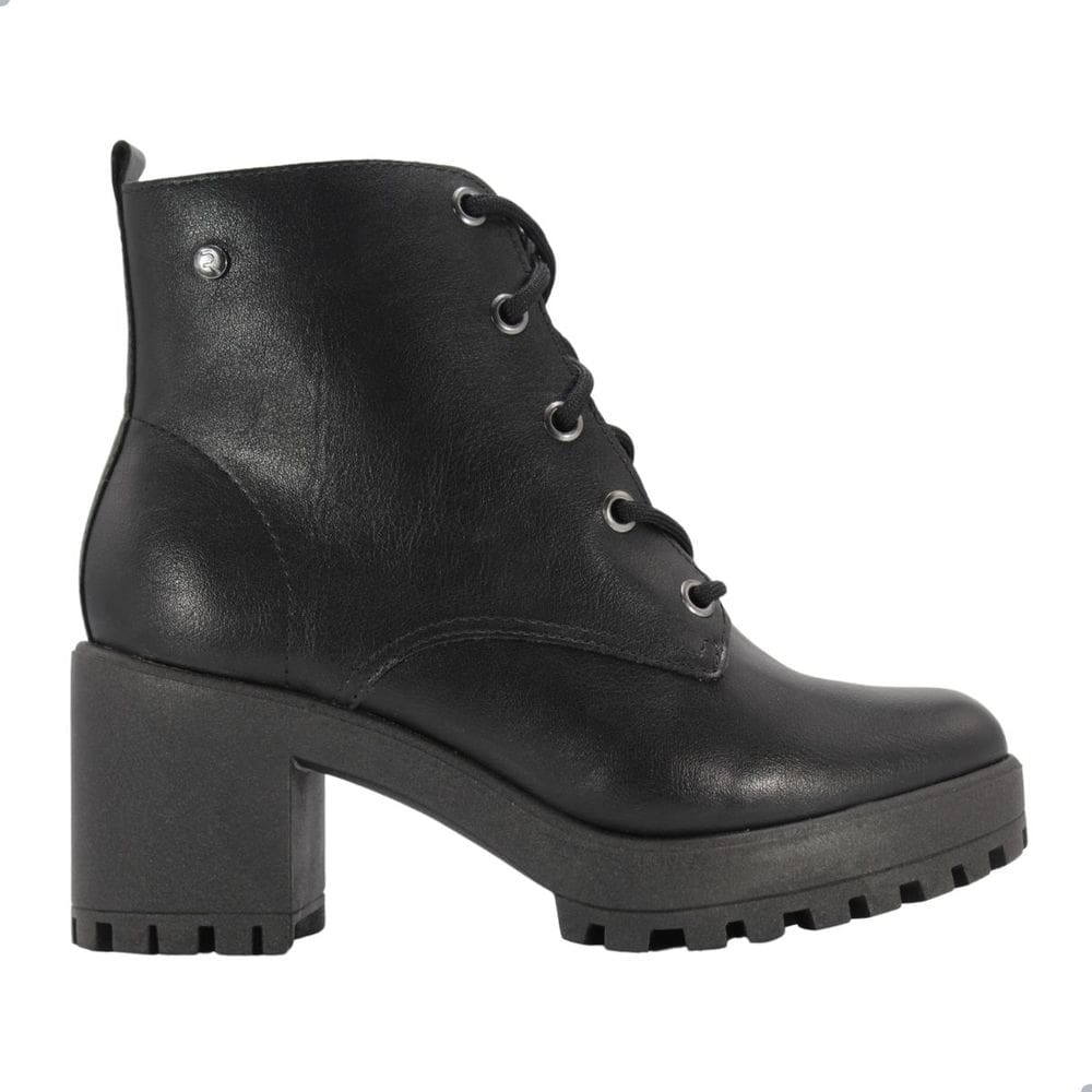 Coturno Ramarim Com Salto Preta