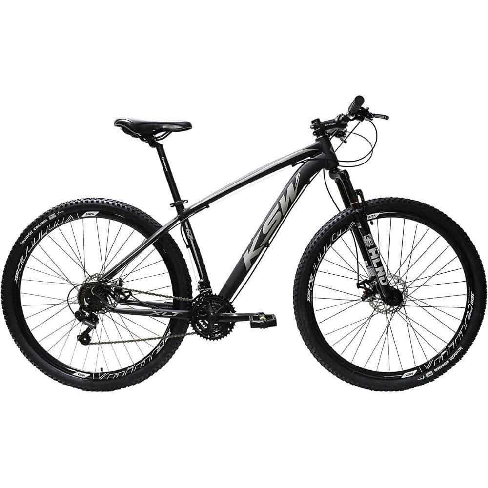 Bicicleta Aro 29 Ksw 24v Acera, Freio A Disco, Trava E K7