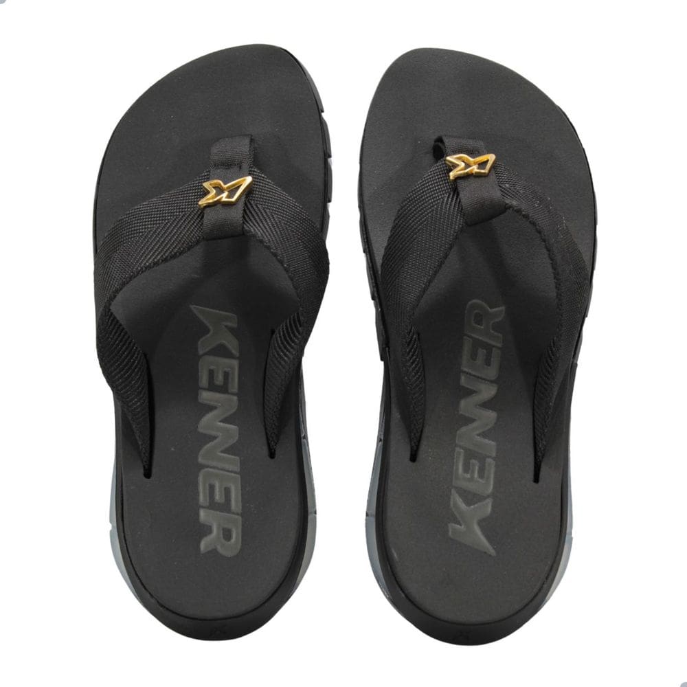 Chinelo Masculino Kenner Djh-01 Orak Preto