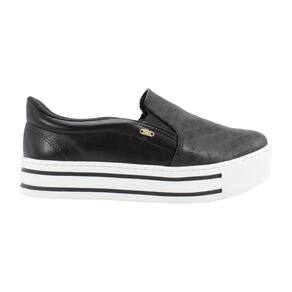 Tênis Feminino Slip On Via Marte 010-023-01 Preto
