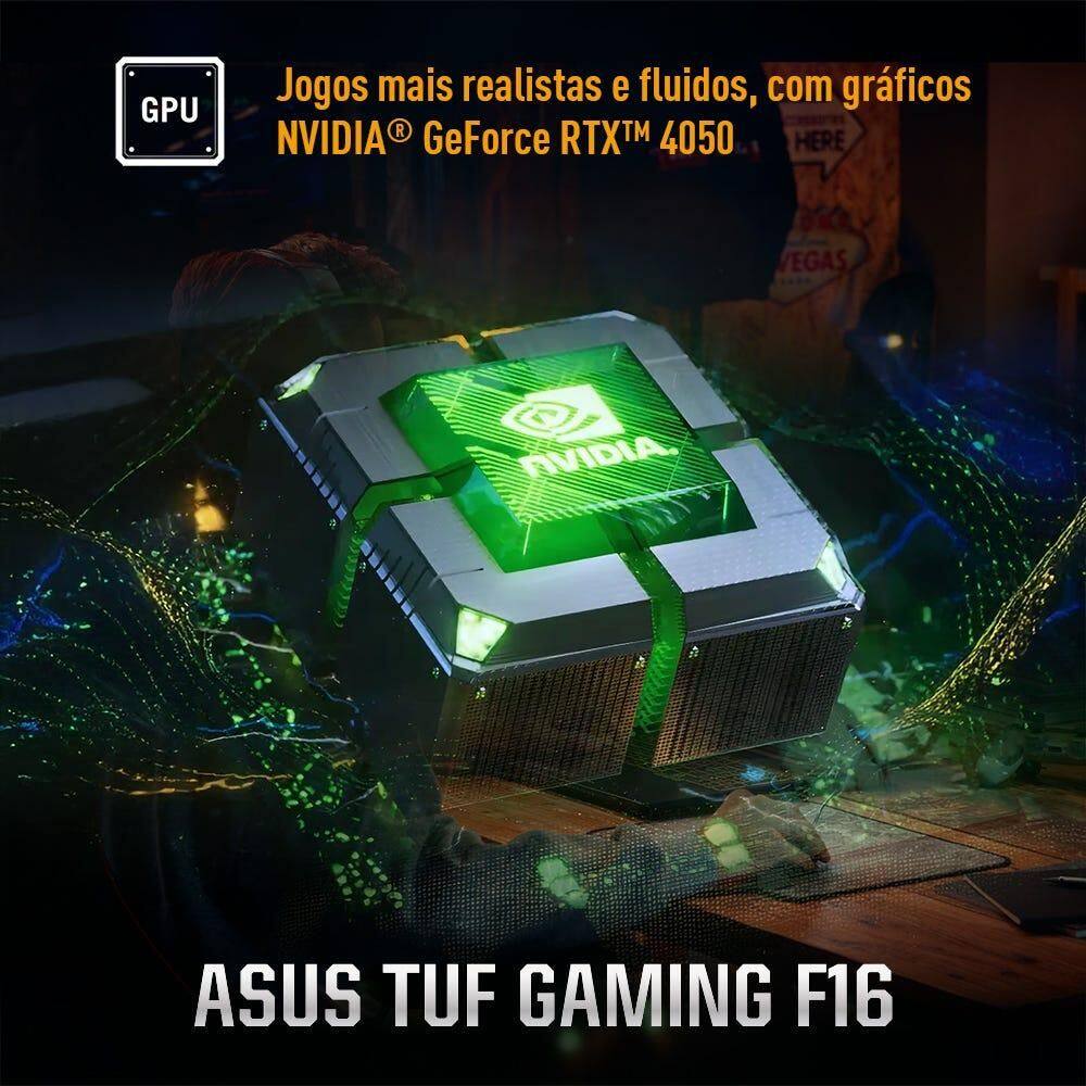 Notebook ASUS TUF Gaming F16 FX607VU | Casas Bahia