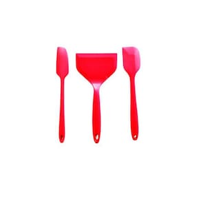 Jogo 3 Espatulas Em Silicone Maciço Uny Home.