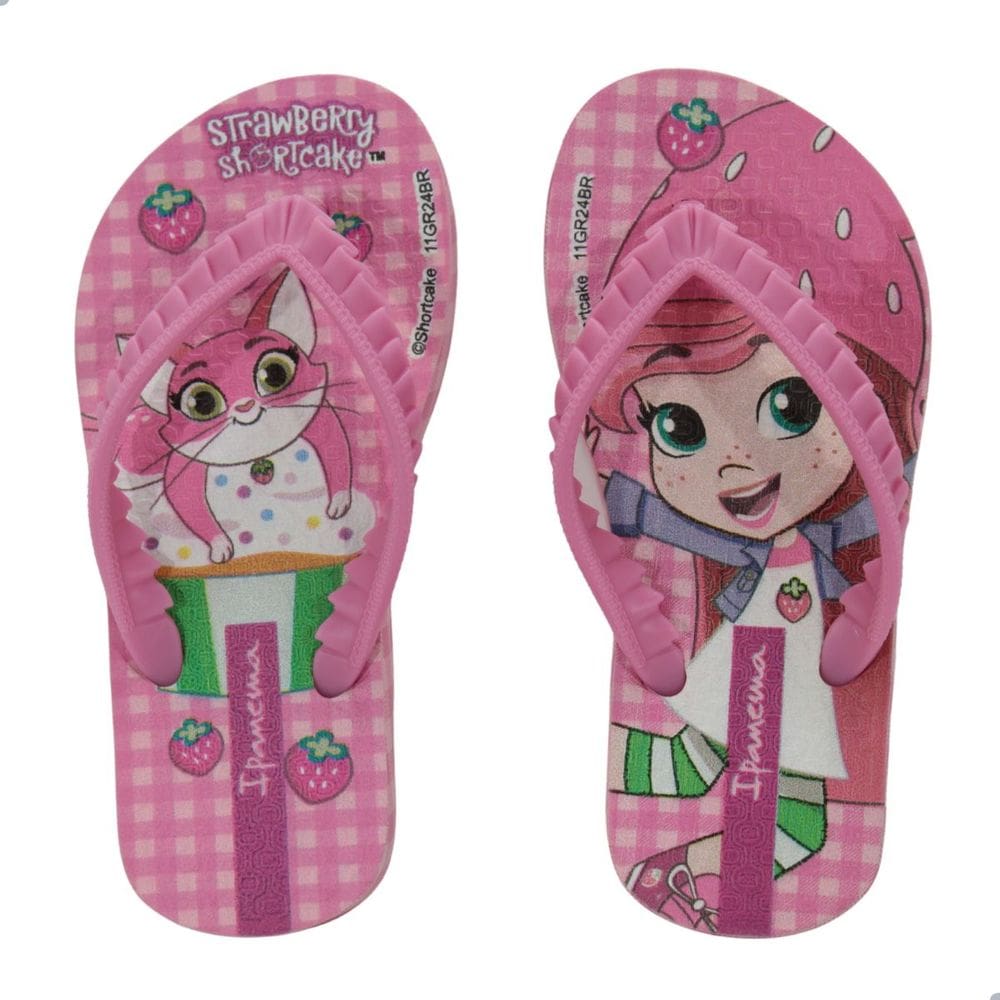 Chinelo Infantil Ipanema Moranguinho Rosa