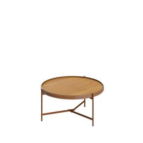 Mesa de Centro Aqua Imcal Nature Cobre Redonda P 57cm 68081