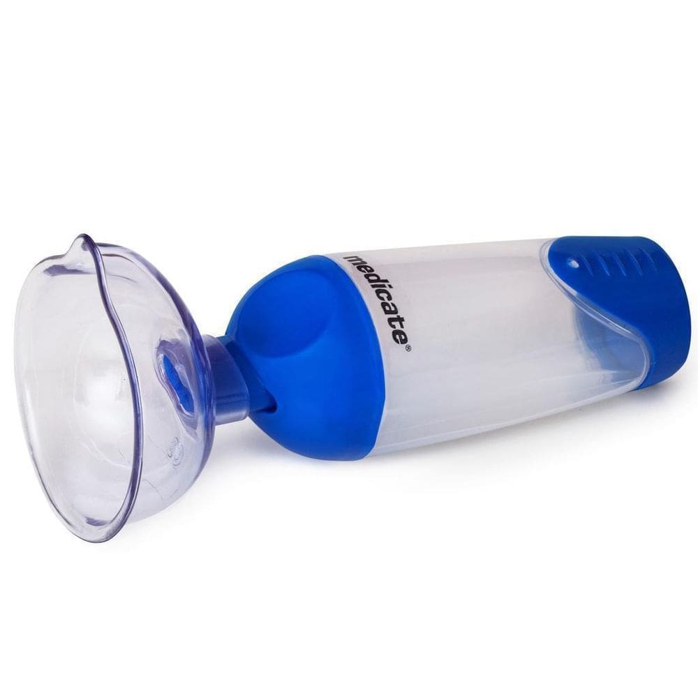 Espaçador Medicate Com Mascara Média Adulto/Infantil