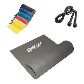 Funcional Em Casa Com Tapete+Corda+Kit 5 Intensidade 10 Kits