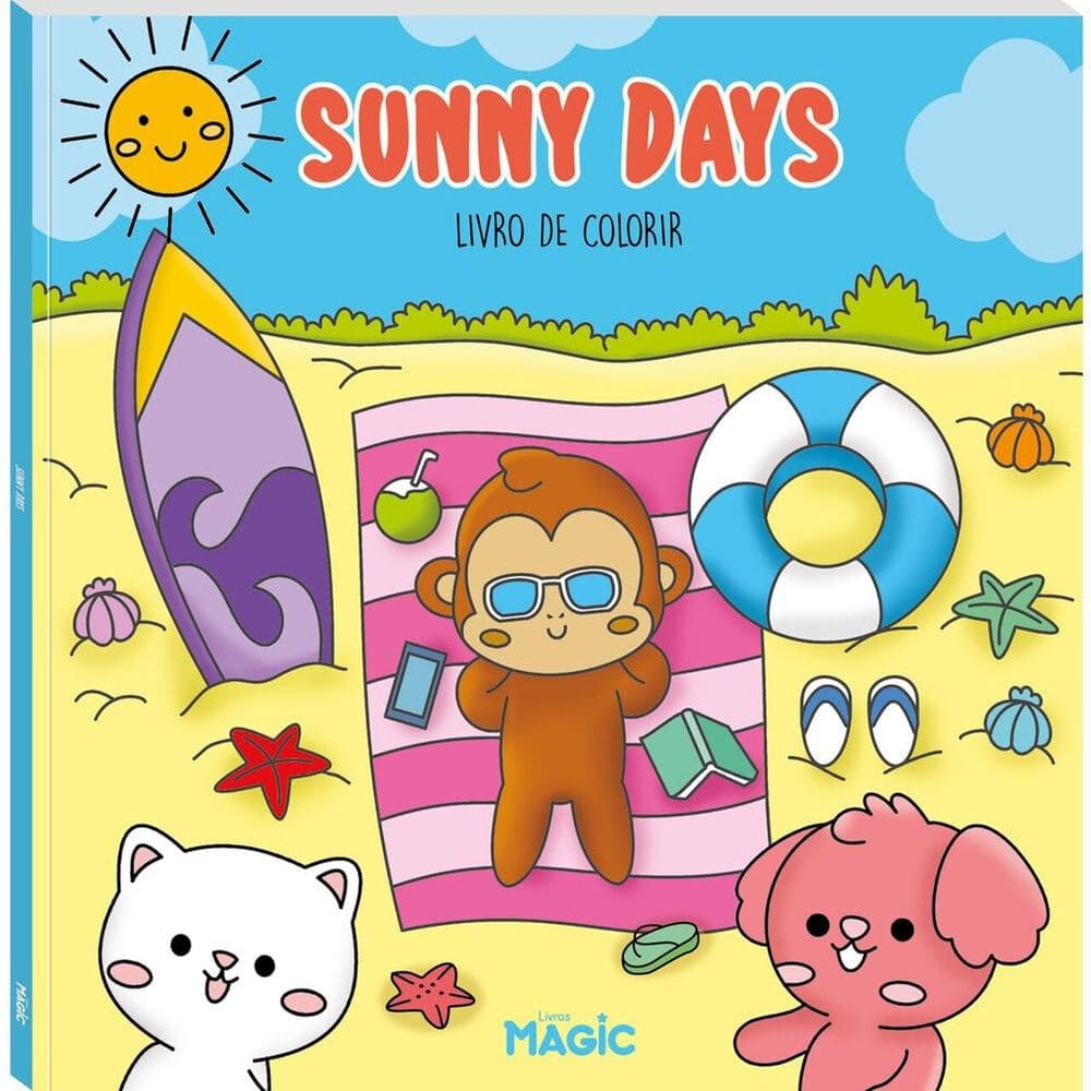 Livro de Colorir Cozy Magic Kids