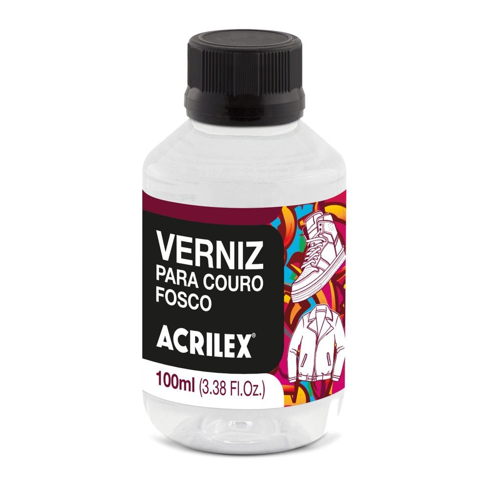 Verniz Para Couro 100ml Acrilex