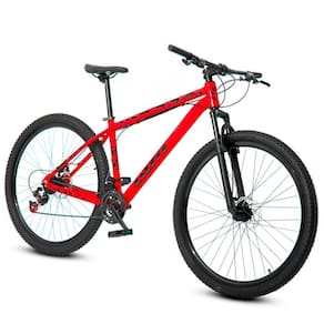 Bicicleta Aro 29 Alumínio Gott Mappa1 Freios A Disco Suspensão 21v Vermelho/preto