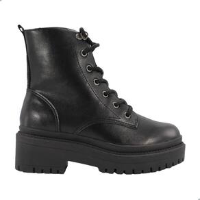 Coturno Feminino Via Marte Salto Grosso Preto