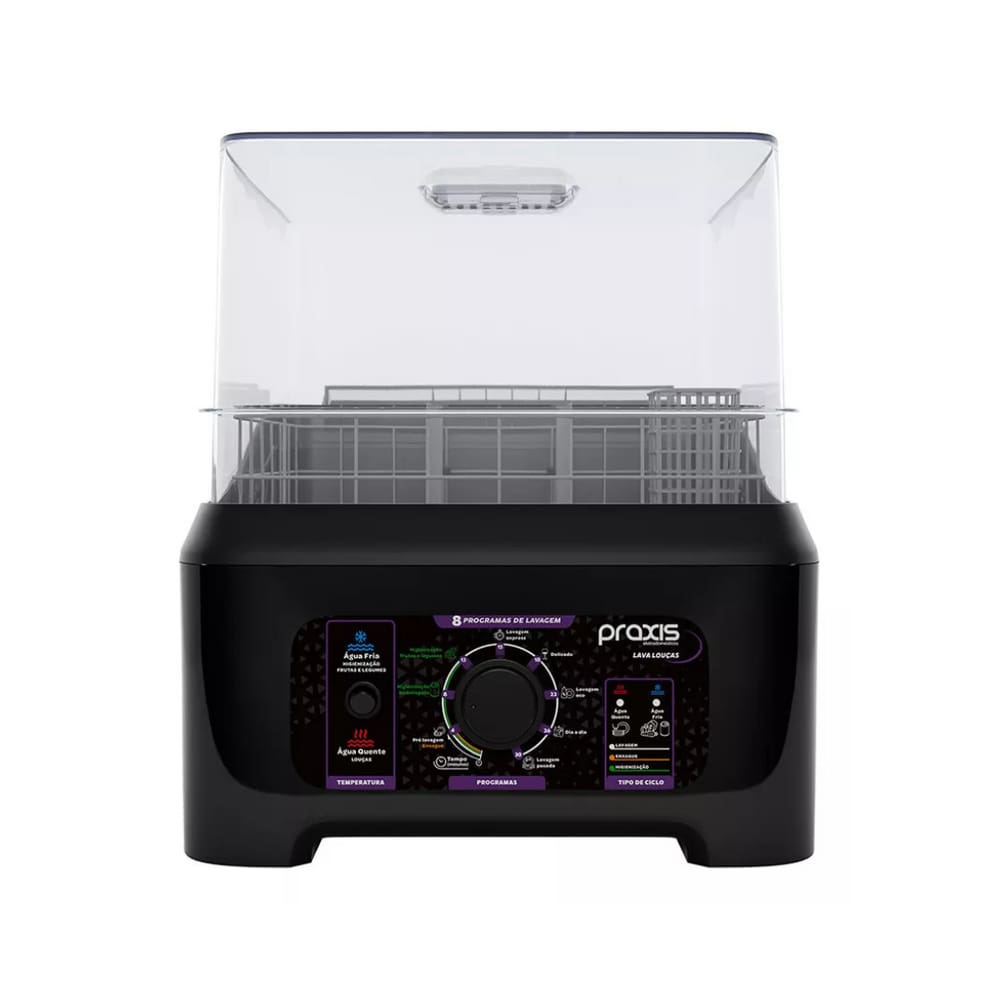 Lava Louça Portátil Praxis Llp Preto - 127V