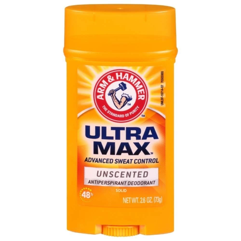 Desodorante antitranspirante Arm & Hammer ULTRAMAX sem perfume 75mL