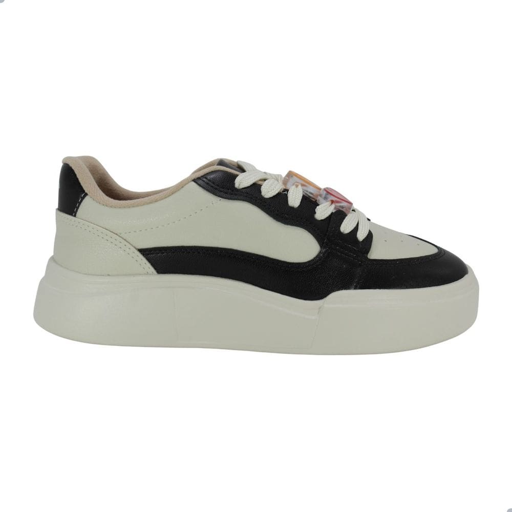 Tênis Feminino Moleca Casual Floather Branco Off