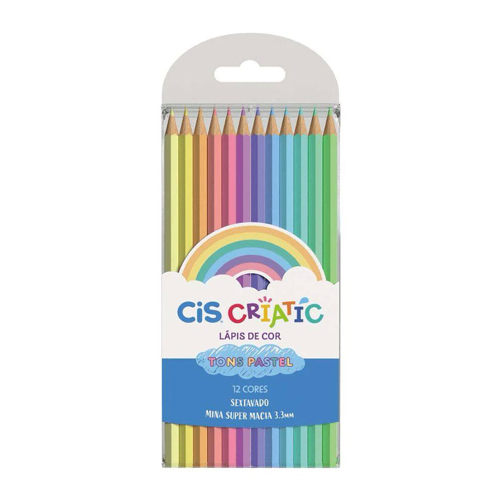 Lapis De Cor Tons Pastel Criatic CIS