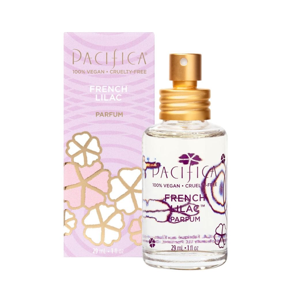 Perfume Pacifica French Lilac Spray vegano, livre de crueldade, 29 ml