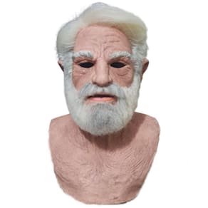 Máscara Velho super realista ser Humano de Latex