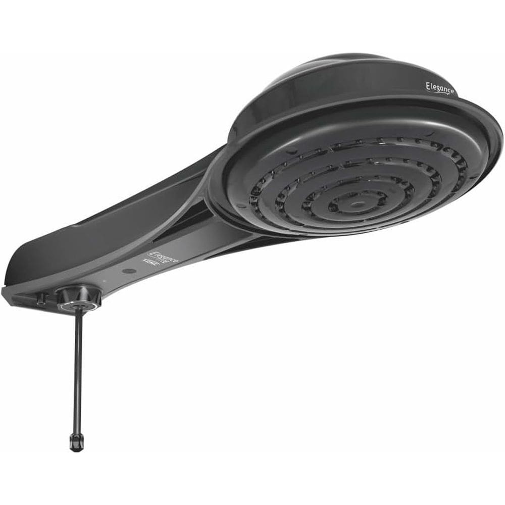 Chuveiro Ducha Elegance Controle Eletrônico de Temperatura Maior Volume de Água Preto Fame