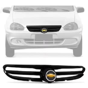 Grade Dianteira Corsa Classic 03 04 05 06 07 08 09 + Emblema
