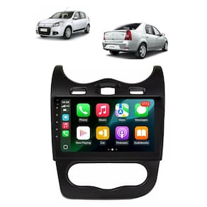 Kit Multimídia Sandero Logan 2012 / 2014 9 Pol Android Carplay 2/32GB - 915BR ROADSTAR