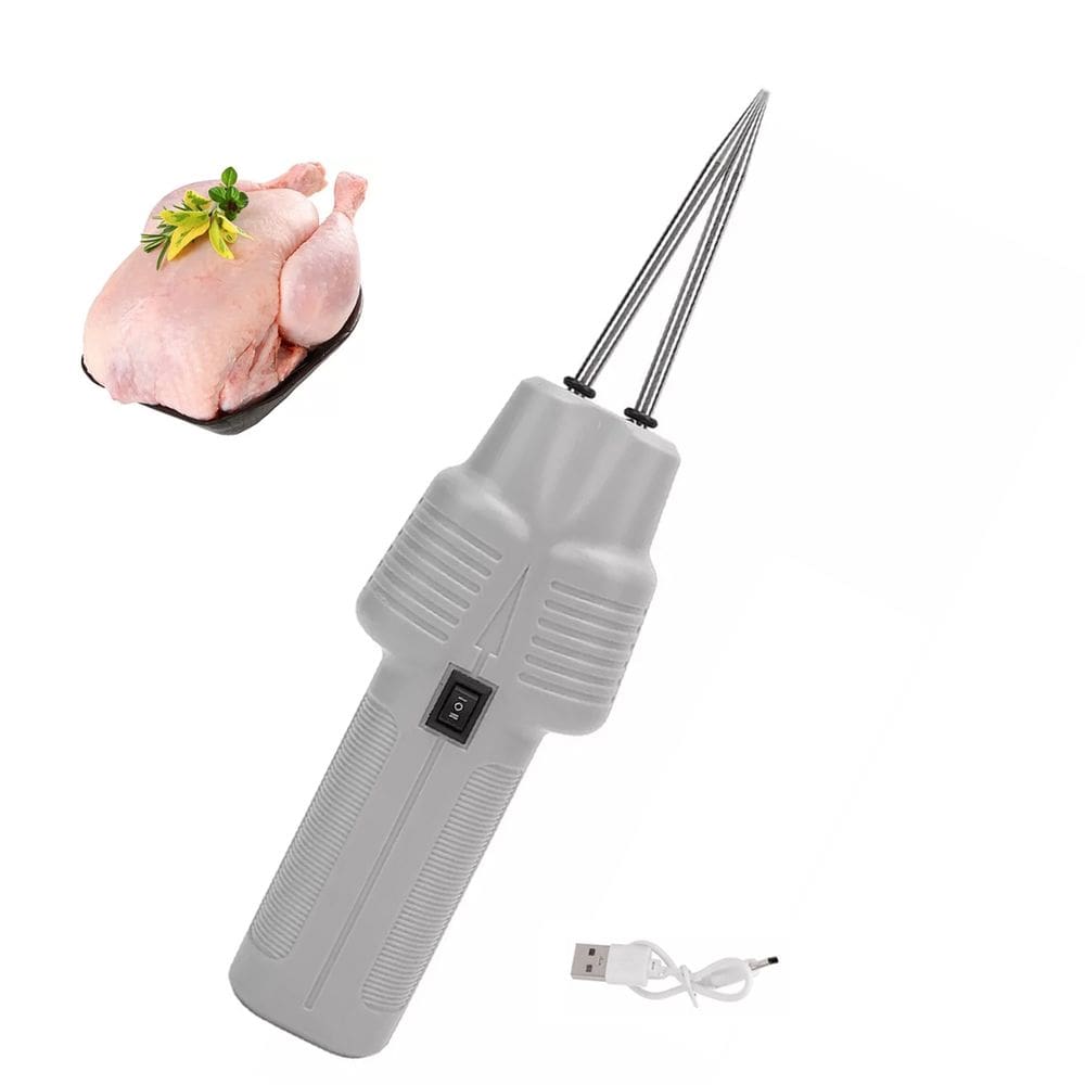 Depenador Eletrico Ave Remove Penas Frango Galinha Peru Ganso Pato USB Galinheiro
