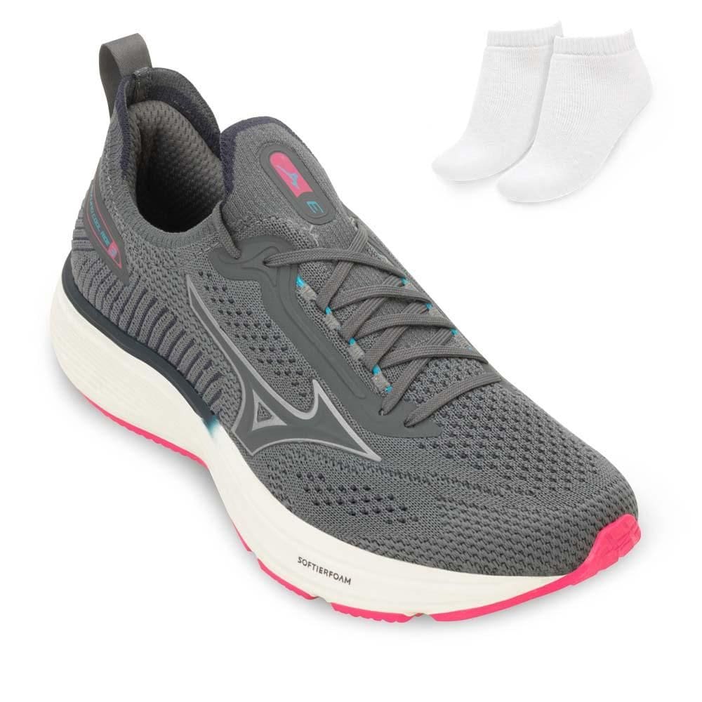 Tênis Mizuno Cool Ride 3 e Meia MZ25