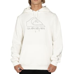 Moletom Quiksilver Canguru New Tour WT25 Masculino Branco