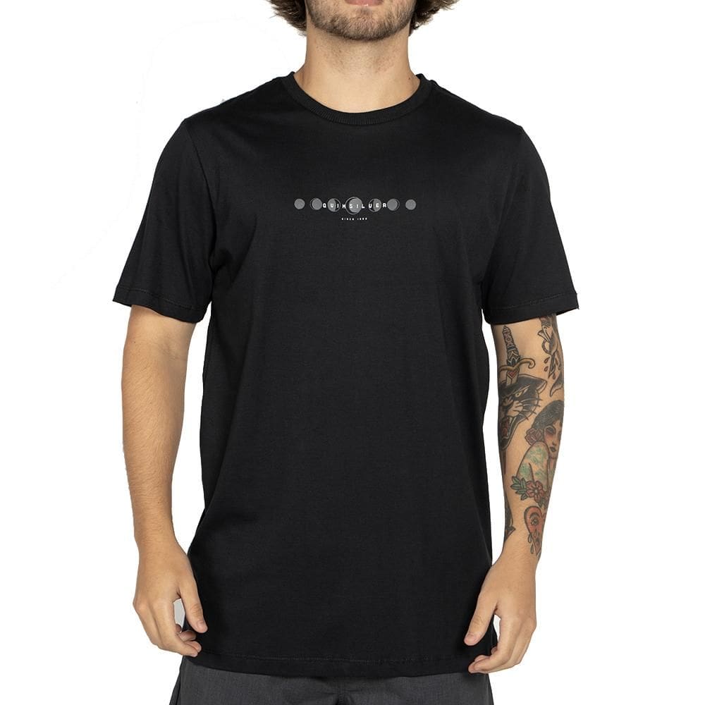 Camiseta Quiksilver Moon Fase WT25 Masculina Preto