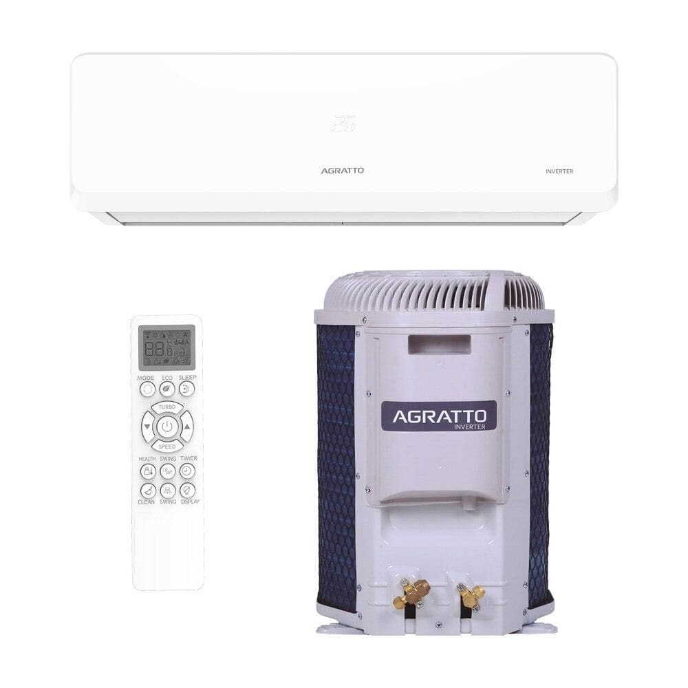 Ar-Condicionado Split Inverter 12000 BTUs Agratto Fit Top Só Frio FICST12F-02I 220V