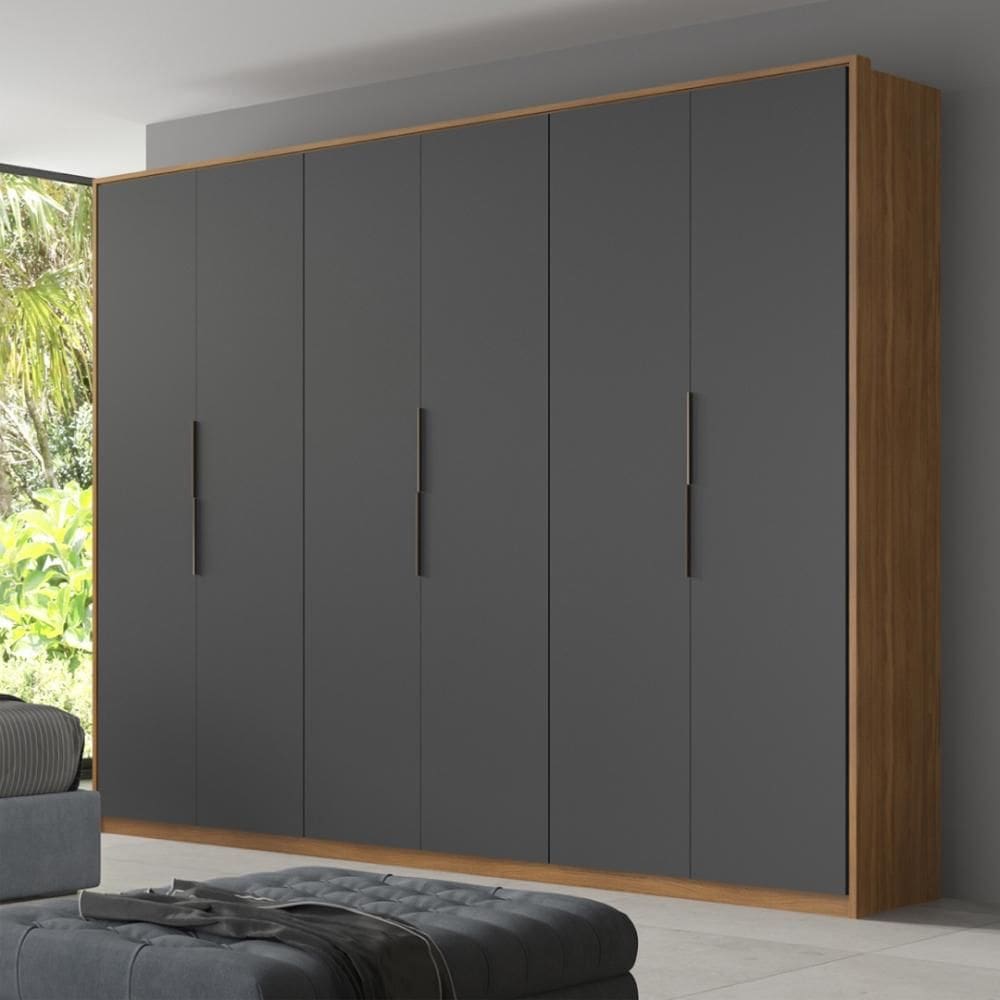 Guarda Roupa Casal 6 Portas e 6 Gavetas Equador