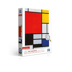 Quebra-Cabeça 500 Peças Piet Mondrian - Toyster