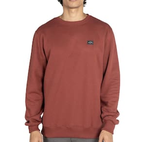 Moletom Billabong Careca Small Arch Patch WT25 Vinho