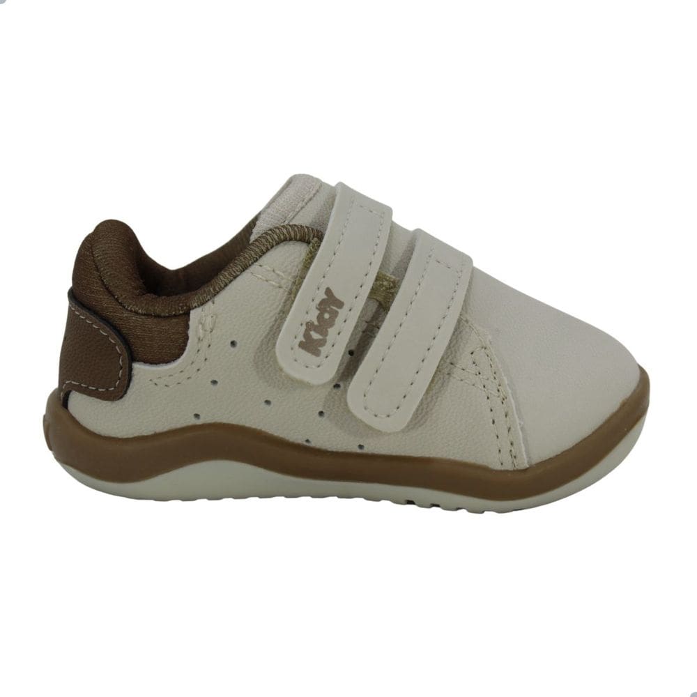 Tênis Bebê Kidy Colors Equilíbrio Natural Caramelo