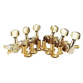 Locking Tuners Guyker 1:18 para guitarra elétrica/acústica Left 6