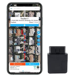 Plug-in GPS Tracker Optimus para carros com cabo de extensão