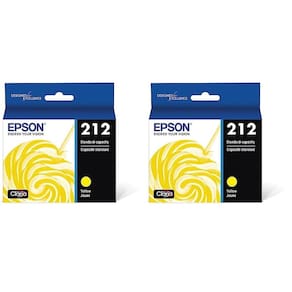 Cartucho de tinta Epson T212 Claria Capacidade Padrão Amarelo x2
