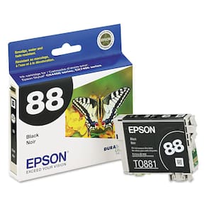 Cartucho de tinta Epson 88 DuraBrite Ultra Black para a série CX-4400