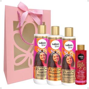Kit Presente Salon Line De Repente Pronta: Shampoo, Condicionador e Acidificante + Mimo Exclusivo