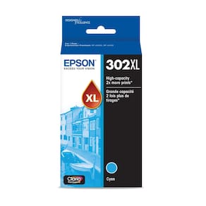 Tinteiro Epson 302 Claria Premium de Alta Capacidade Ciano