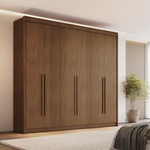 Guarda Roupa Casal 6 Portas 6 Gavetas Santiago Cacau