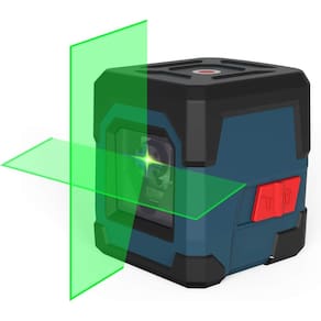 Nível a laser RockSeed Cross Line, autonivelante com bolsa