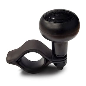 Manopla De Volante Giratório Universal Aro Preto