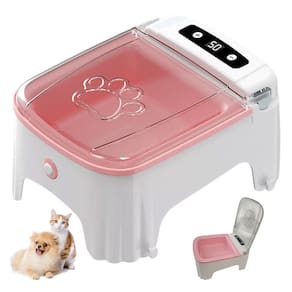 Comedouro Automatico Pet Cao Gato Cachorro Raçao Petisco Sensor Movimento Presença Temporizador Programavel Alimentaçao Animal de Estimaçao