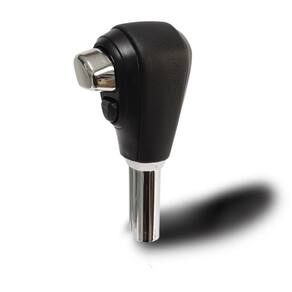Manopla De Câmbio Automático CRV 2012 a 2016 Preto Com Cromo