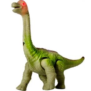 Brinquedo Dinossauro Braquiossauro Com Som Luz LED Movimento
