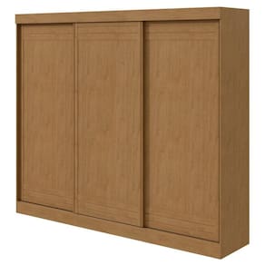 Guarda Roupa Casal Nice 6 Portas Amêndoa Clean Flex - Lopas