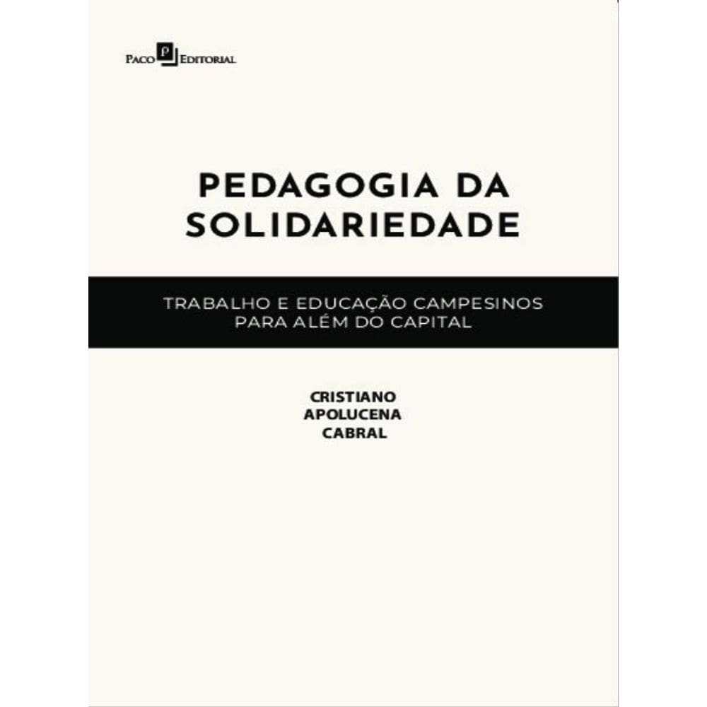 Pedagogia Da Solidariedade