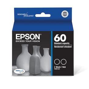 Cartucho de tinta Epson 60 DuraBrite Ultra Black de capacidade padrão