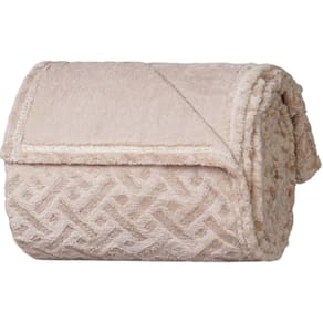 Manta Queen Brushed New Microfibra Flannel 100% Poliéster 220x230