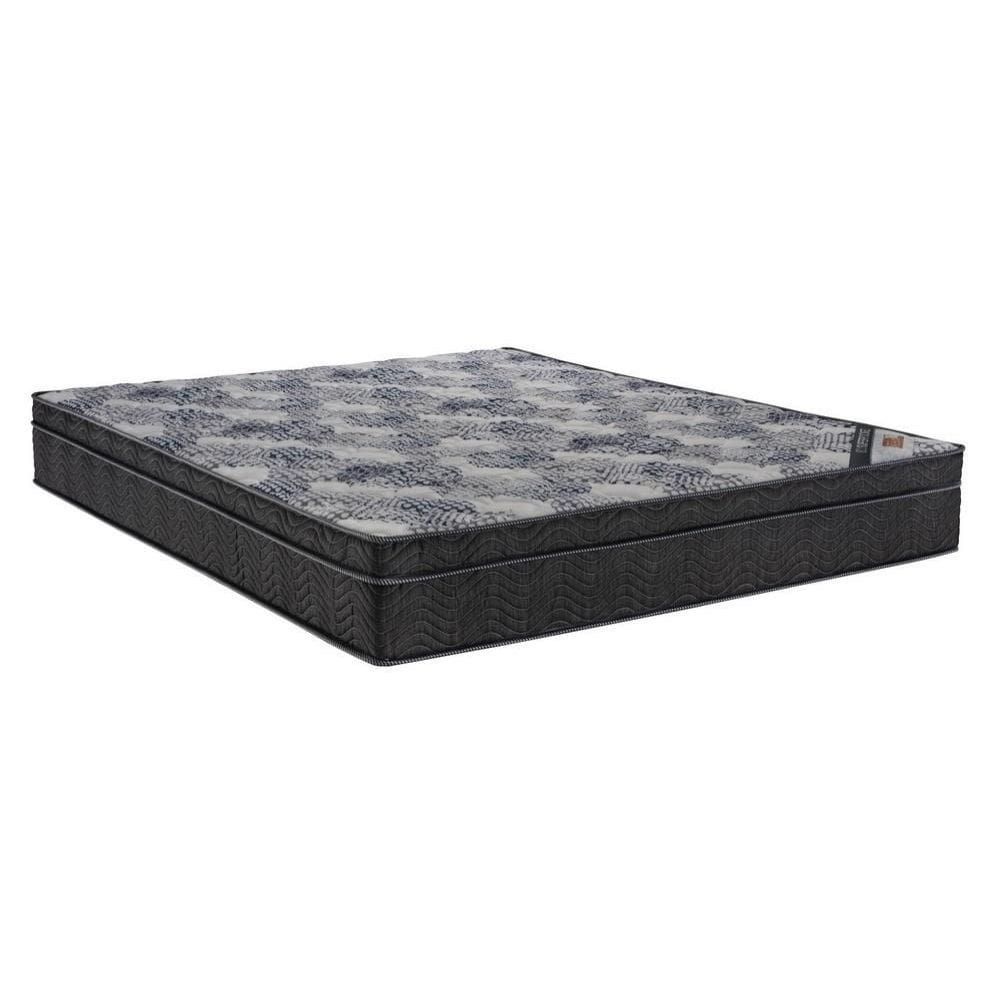 Colchão Queen de Molas Ensacadas Suede Preto – 1,58x1,98m